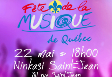 Invitation – Dévoilement de la programmation – Fête de la Musique de Québec 2016